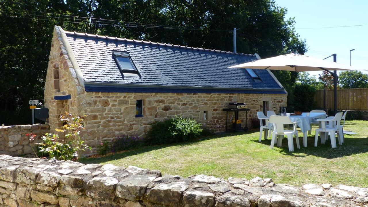 Belle Longere En Campagne A Larmor Baden Villa Bagian luar foto
