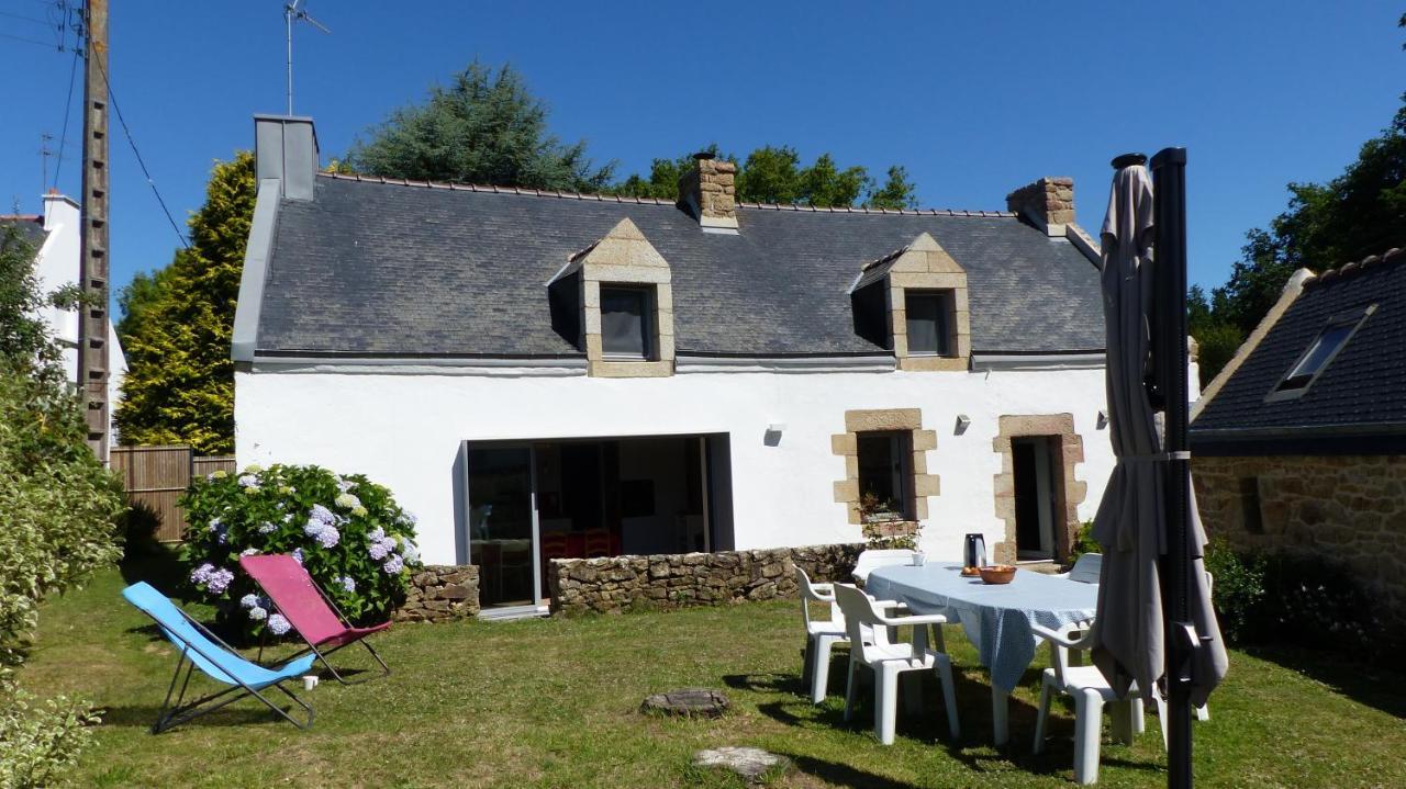 Belle Longere En Campagne A Larmor Baden Villa Bagian luar foto