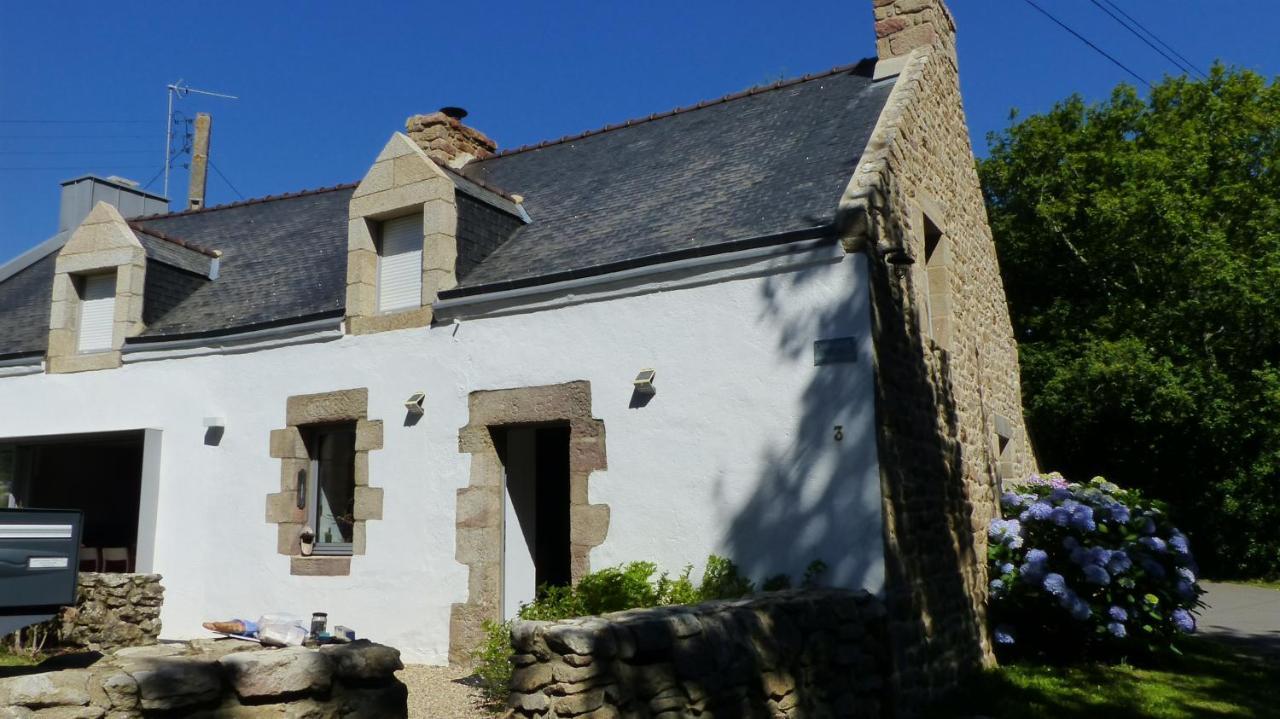 Belle Longere En Campagne A Larmor Baden Villa Bagian luar foto